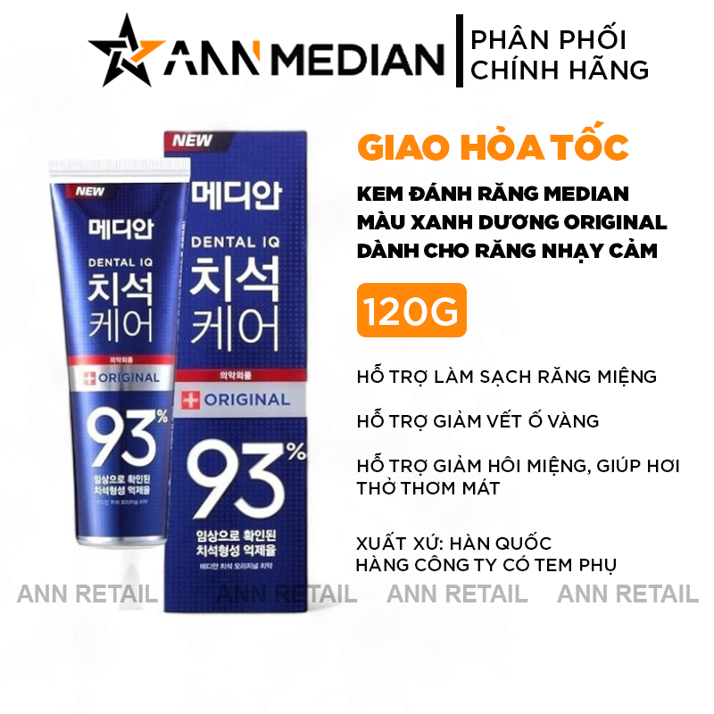 25243_1_20241213160217-1.png Kem Đánh Răng Median Màu Xanh Dương Dental IQ Tartar Toothpaste 93% Original 120g - 8806403146473