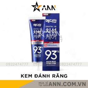 Kem Đánh Răng Median Màu Xanh Dương Tartar Toothpaste 93% Original 120g - 8806403146473