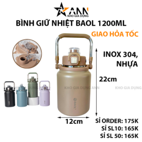 Bình Giữ Nhiệt Baol Y17 Có Quai Xách 1200ml - BGNBAOL145