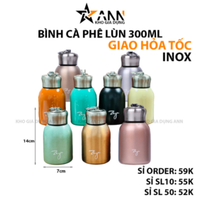 Bình Giữ Nhiệt Inox Mini 300ml Có Tay Cầm - BCPLINGN