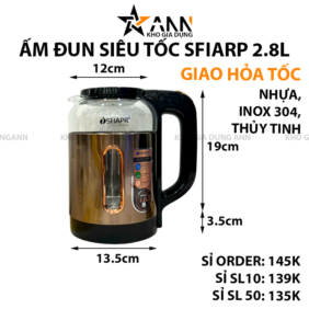 Ấm Đun Siêu Tốc Sfiarp 2.8L - ADSTSFIARP