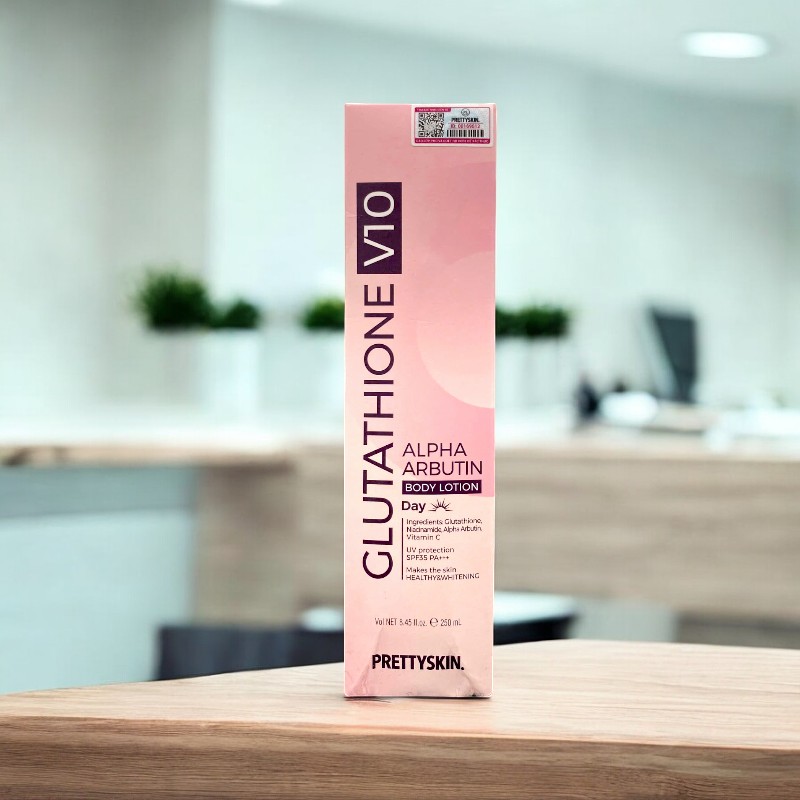 25284_kem-body-b5-hong-prettyskin-phu-photoroom-4_20240926093138-2.jpg Kem Body Prettyskin Màu Hồng Ban Ngày Glutathione V10 Alpha Arbutin Body Lotion 250ml - 8809733216373