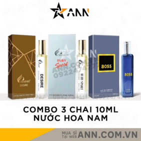 Combo Nước Hoa Charme Perfume 10ml Các Loại Dành Cho Nam - CNHCPN01