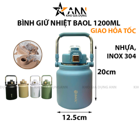 Bình Giữ Nhiệt Baol Có Quai Xách WY17 1200ml 20x12.5cm - WY171200
