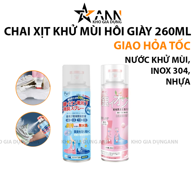 25316_233_20250320112254-1.png Chai Xịt Khử Mùi Hôi Giày - Xịt Thơm Giày Hoa Anh Đào 260ml - CXKMHG
