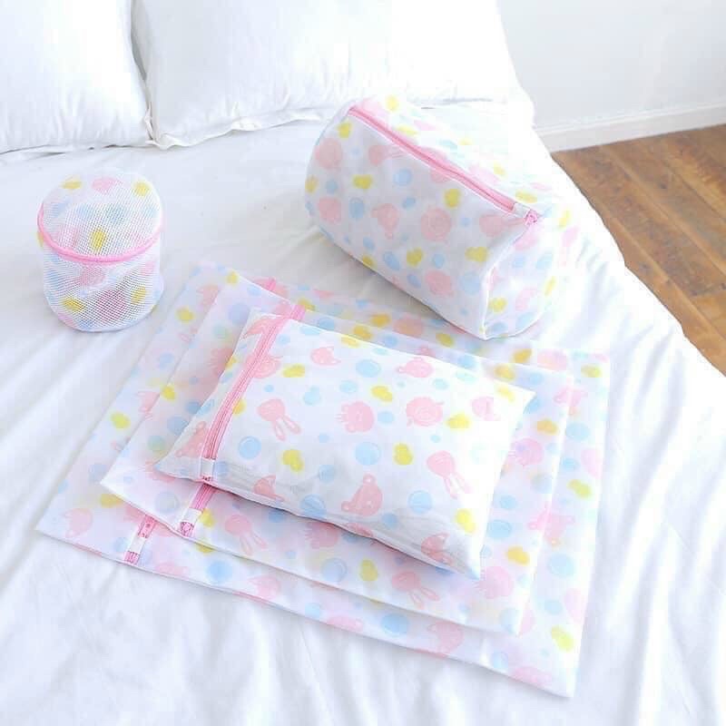 25323_9c79e70f5f83b0b3dd4b38aa82ad6cdd_20240928165525-4.jpg Set 5 Túi Lưới Giặt Quần Áo - Túi Giặt Đồ Máy Giặt - S5TLGQA