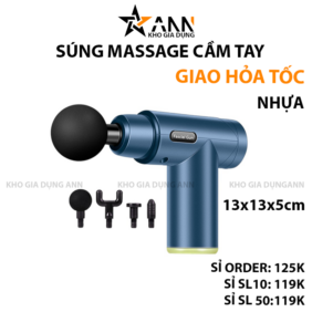 Súng Massage Cầm Tay 802 Máy Massage Toàn Thân 13x13x5cm - SMSCT