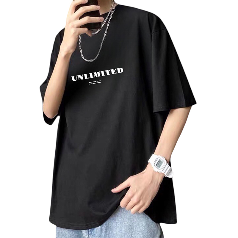 Kho sỉ áo Thun Nam Cổ Tròn Pack Hourse In Chữ Unlimited 23 - Có Big Size 100kg Kho sỉ áo Thun Nam Cổ Tròn Pack Hourse In Chữ Unlimited 23 - Có Big Size 100kg