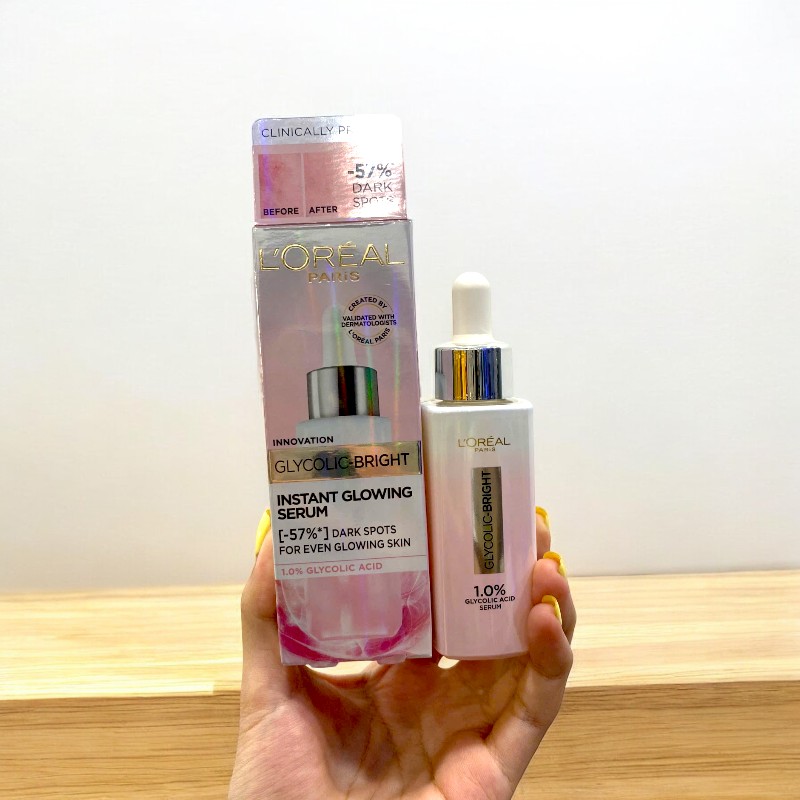 25388_serum-loreal-hong-phu-photoroom_20241007152630-11.jpg Serum Dưỡng Sáng Da Tức Thì Loreal Paris Glycolic-Bright Instant Glowing Serum 30ml - 8994993016587