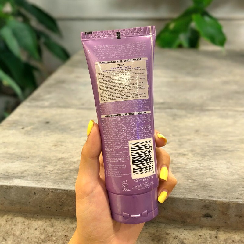 25389_srm-loreal-phu-photoroom-1_20241007155728-6.jpg Sữa Rửa Mặt Loreal Paris Cấp Ẩm Da Revitalift Hyaluronic Acid 100ml - 8994993016013