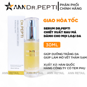 Serum Dr.Pepti Hàn Quốc Chiết Xuất Rau Má Centella Dark Spot Solution Ampoule 30ml - 8809610271440