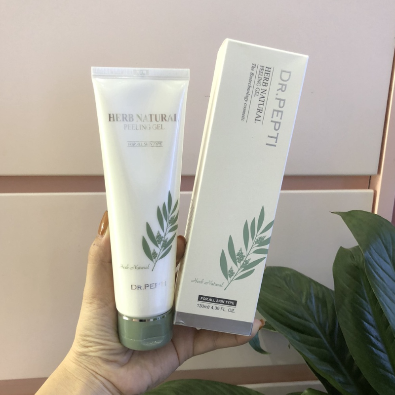 25451_ttbc-pepti-phu-photoroom_20241016165729-3.png Tẩy Da Chết Dr.Pepti Herb Natural Peeling Gel Giúp Da Sáng Mịn Màng 130ml - 8809451338005
