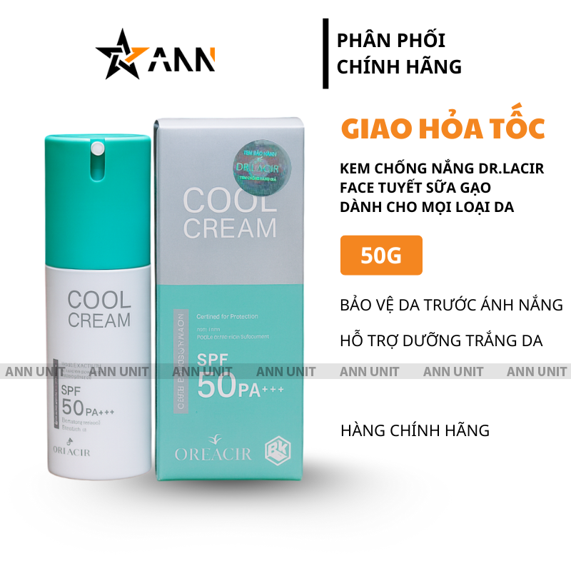 25470_kem-chong-nang-dr-lacir_20250916154921-2.png Kem Chống Nắng Dr Lacir Cool Cream Face Tuyết Sữa Gạo Dưỡng Trắng Da Ban Ngày 50g - 8938528007473