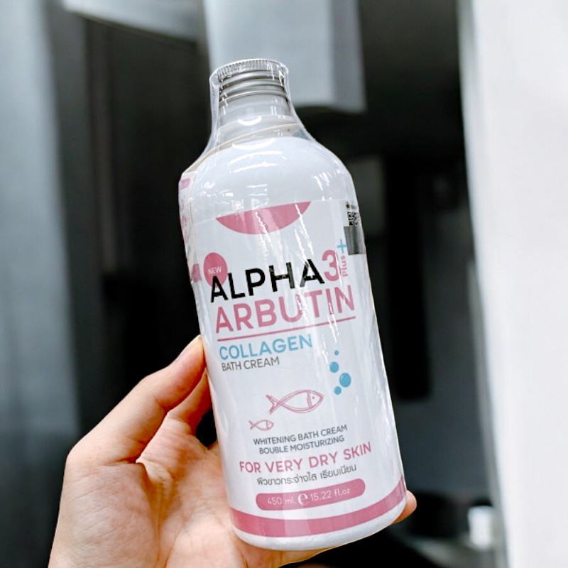 25487_st-alpha-arbutin-phu-photoroom_20241022095057-1.jpg Sữa Tắm Trắng Da Alpha Arbutin 3Plus+ Precious Skin Collagen Bath Cream 350ml - 8858831008106