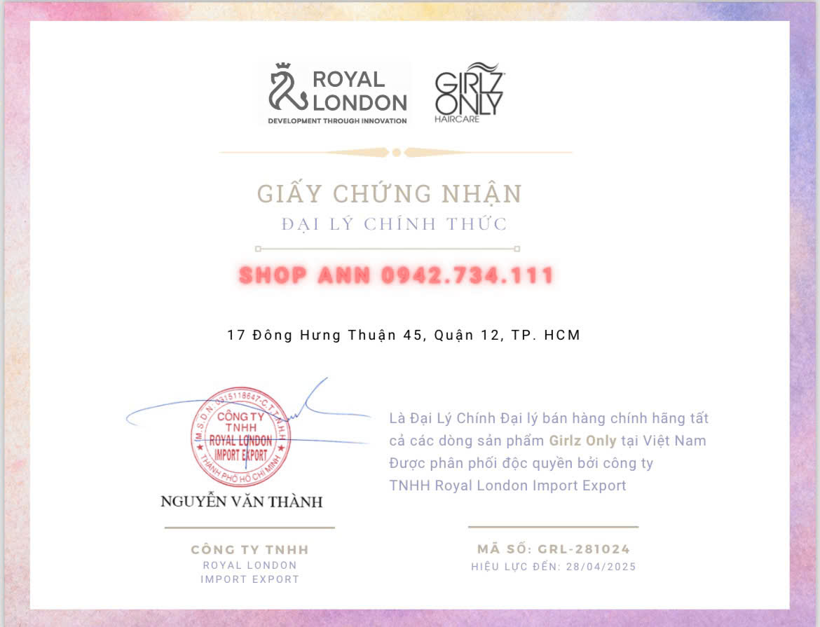 25488_z5979208961100-c654fbc79fa83ca96c92027a98e0ae53_20241029170918-2.jpg Dầu Gội Khô Girlz Only Màu Xanh 200ml - Dầu Gội Khô Hương Trái Cây - 5021320098657