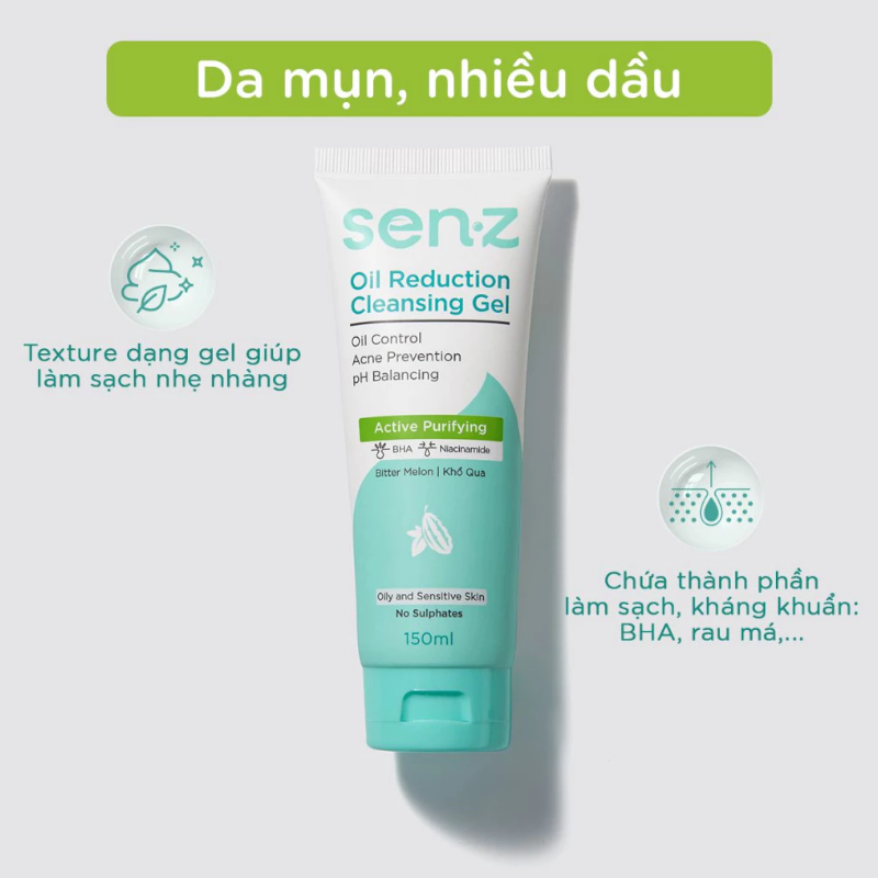 25498_phu-photoroom-19_20241022150100-1.png Sữa Rửa Mặt Senz Aqua Boost Cleansing Gel Chiết Xuất Khổ Qua 150ml - Sữa Rửa Mặt Cho Da Dầu Mụn - SRMSKQ