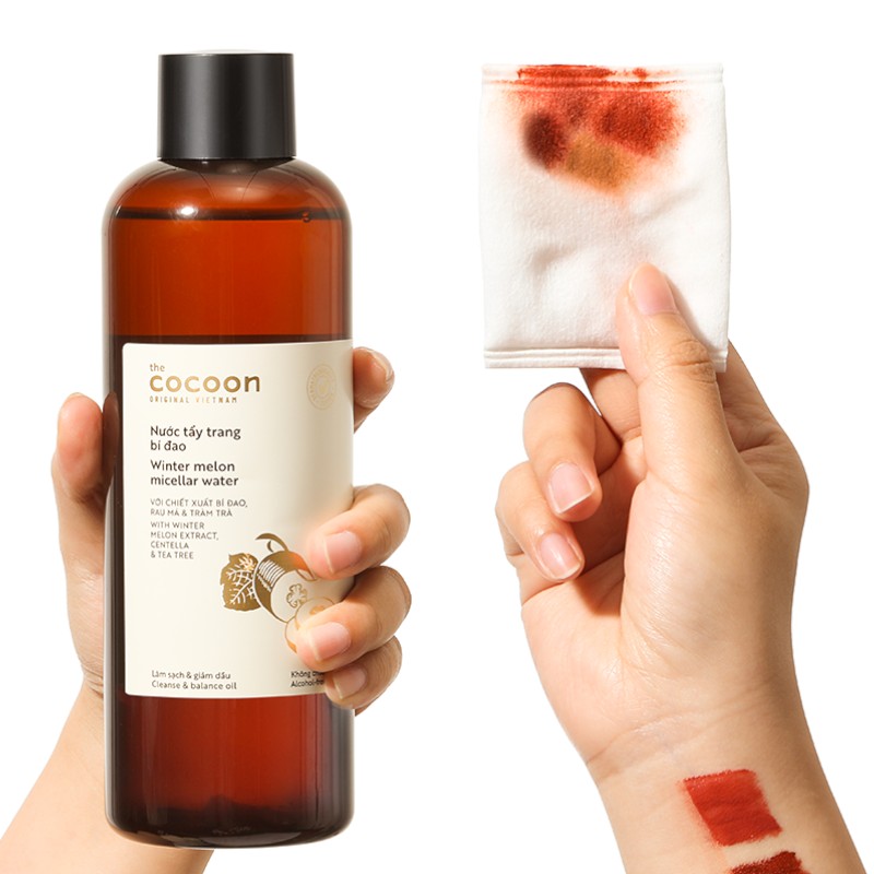 Nước Tẩy Trang Bí Đao Cocoon Dành Cho Da Dầu Mụn 500ml Nước Tẩy Trang Bí Đao Cocoon Dành Cho Da Dầu Mụn 500ml