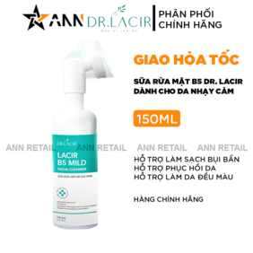 Sữa Rửa Mặt Dr Lacir B5 Dịu Nhẹ Cho Da Nhạy Cảm 150ml - SRMDLB5