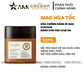 Sữa Chống Nắng Bí Đao Cocoon SPF50+ PA++++ 50ml - 8936217700735