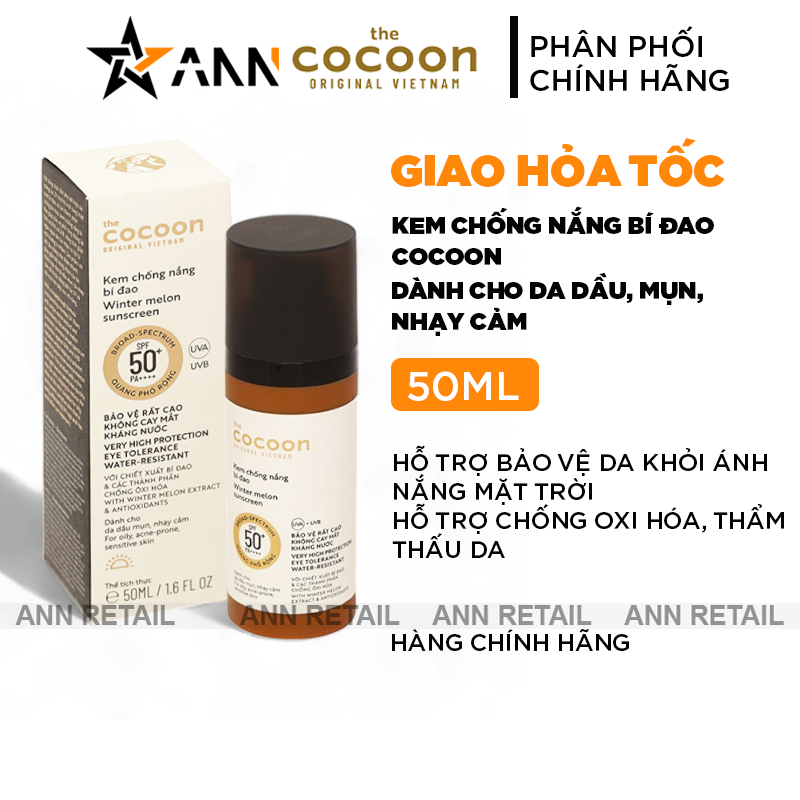 25537_khung-shopee-ann-retail-moi-0410_20241028151544-1.png Kem Chống Nắng Bí Đao CoCoon - Dành Cho Da Dầu Mụn Nhạy Cảm 50ml - 8936217700339