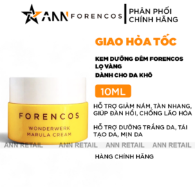 Kem Face Forencos Dưỡng Da Ban Đêm Màu Vàng 10ml - 8708874758