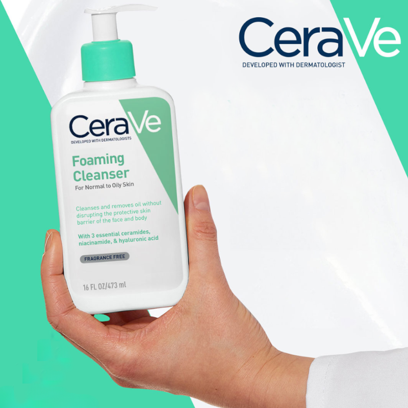 25553_46457_20241029145752-7.png Sữa Rửa Mặt Cerave Foaming Cleanser Xanh Ngọc 473ml - Dành Cho Da Thường Đến Da Dầu - 3337875597357