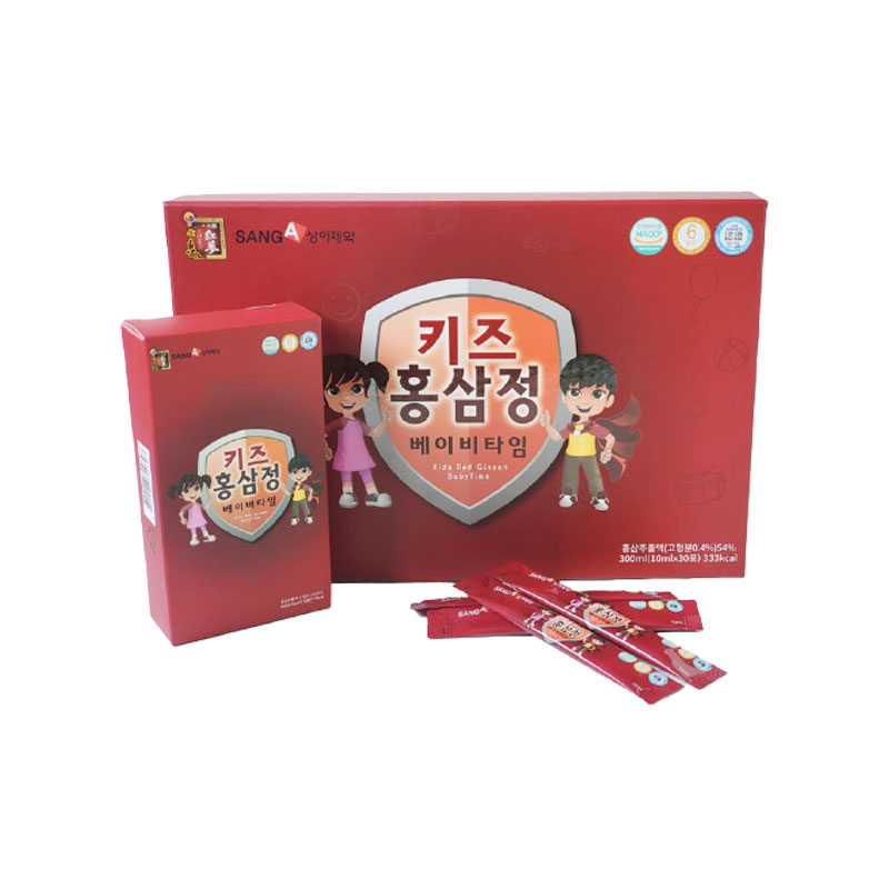Nước Uống Hồng Sâm Baby Sanga Hàn Quốc Hộp 30 Gói - Dành Cho Bé Nước Uống Hồng Sâm Baby Sanga Hàn Quốc Hộp 30 Gói - Dành Cho Bé