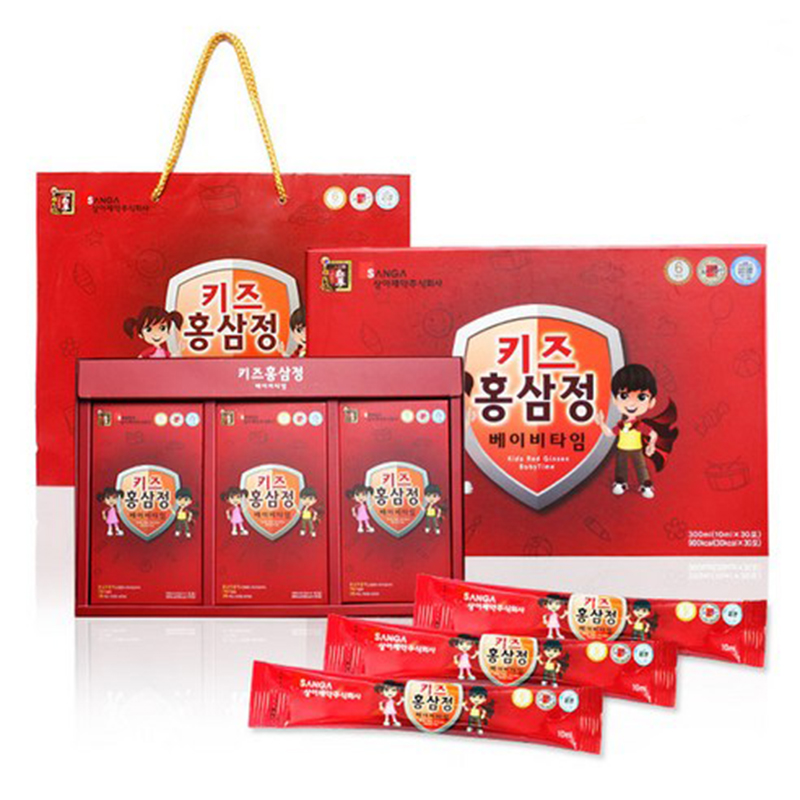 Nước Uống Hồng Sâm Baby Sanga Hàn Quốc Hộp 30 Gói - Dành Cho Bé Nước Uống Hồng Sâm Baby Sanga Hàn Quốc Hộp 30 Gói - Dành Cho Bé