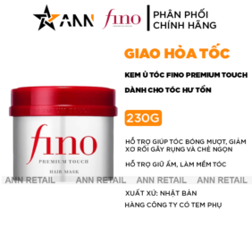 Kem Ủ Tóc Fino Premium Touch Phục Hồi Tóc Hư Tổn 230g - 4901872837144