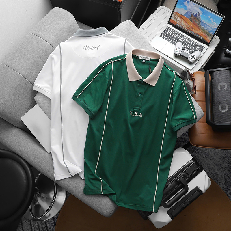 25588_z5953381819389-5388e2849054f04bce60573cc81bd7a6_20241102100038-11.jpg Áo Thun Nam Cổ Bẻ Pack Horse Thêu Nổi Chữ U.S.A (Có Size 3x) - CS236