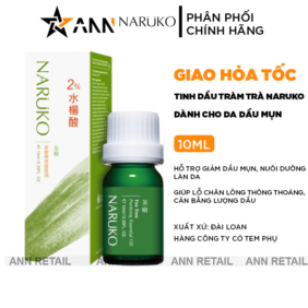 Tinh Chất Tràm Trà Naruko Hỗ Trợ Giảm Mụn Viêm Sưng 10ml - 4711542264206