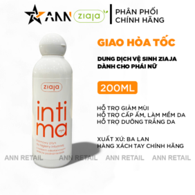 Dung Dịch Vệ Sinh Phụ Nữ Ziaja Intimate With Ascorbic Acid 200ml - 5901887018650