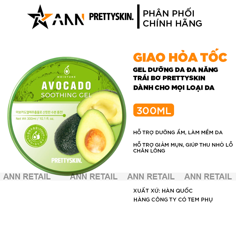 25602_khung-shopee-ann-retail-moi-0410-recovered_20241104142324-2.png Gel Dưỡng Da Đa Năng Prettyskin Chiết Xuất Bơ Avocado Soothing Gel 300ml - 8809733211842