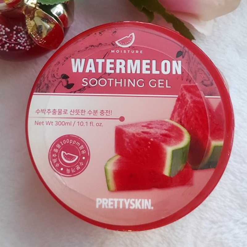 25603_e2xypdeuarvp8d2zc8lhca_20241104142944-3.jpg Gel Dưỡng Da Đa Năng Prettyskin Dưa Hấu Watermelon Soothing Gel 300ml - 8809733211835
