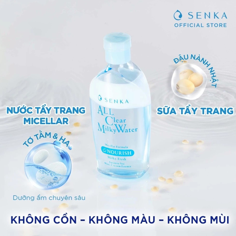 25615_utre_20241205182853-2.png Nước Tẩy Trang Senka All Clear Micellar 230ml Hỗ Trợ Dưỡng Ẩm Sạch Sâu Làm Sáng Da - TTTSK