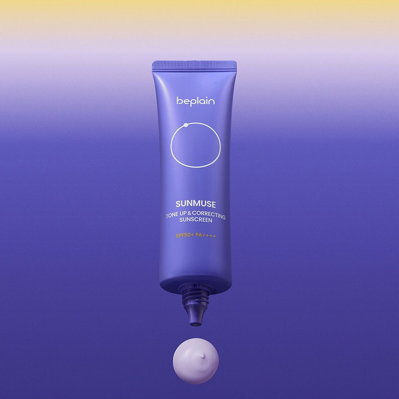 Kho sỉ kem Chống Nắng Beplain Sunmuse Tone Up Màu Tím Đậm - Dành Cho Da Dầu Xỉn Màu 50ml Kho sỉ kem Chống Nắng Beplain Sunmuse Tone Up Màu Tím Đậm - Dành Cho Da Dầu Xỉn Màu 50ml