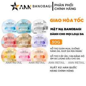 Mặt Nạ Banobagi Vitamin Mask Hộp 10 Miếng - MNDBANOBAGIVM