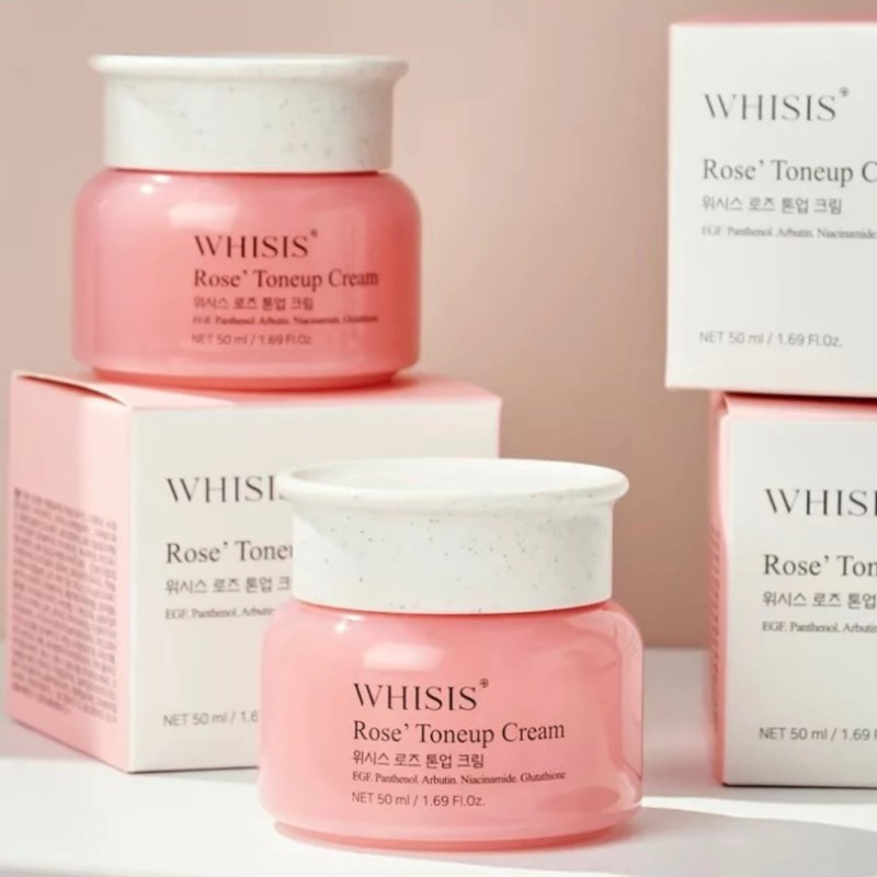 25649_whisis-photoroom-1_20241204144413-1.jpg Kem Face Whisis Rose Tone Up Cream Hàn Quốc 50ml - 8809803050821