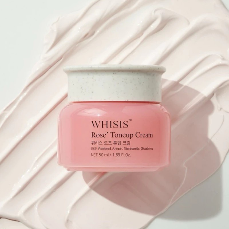 Kem Face Whisis Rose Tone Up Cream Hàn Quốc 50ml Kem Face Whisis Rose Tone Up Cream Hàn Quốc 50ml