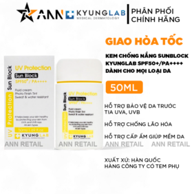 Kem Chống Nắng Kyung Lab Sun Block SPF50+/PA++++ 50ml - 8809655282395