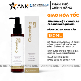 Sữa Rửa Mặt Kyung Lab Cleansing Gel 150ml - Dành Cho Da Nhạy Cảm - 8809655282401