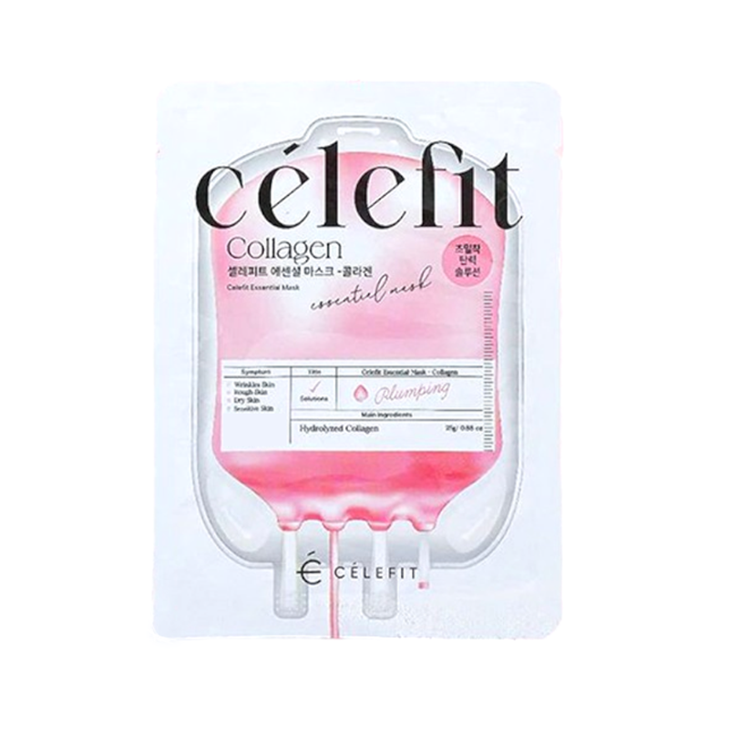 Shop sỉ mặt Nạ Celefit Essential Mask Collagen Màu Hồng Hỗ Trợ Chống Lão Hoá Hộp 10 Miếng Shop sỉ mặt Nạ Celefit Essential Mask Collagen Màu Hồng Hỗ Trợ Chống Lão Hoá Hộp 10 Miếng