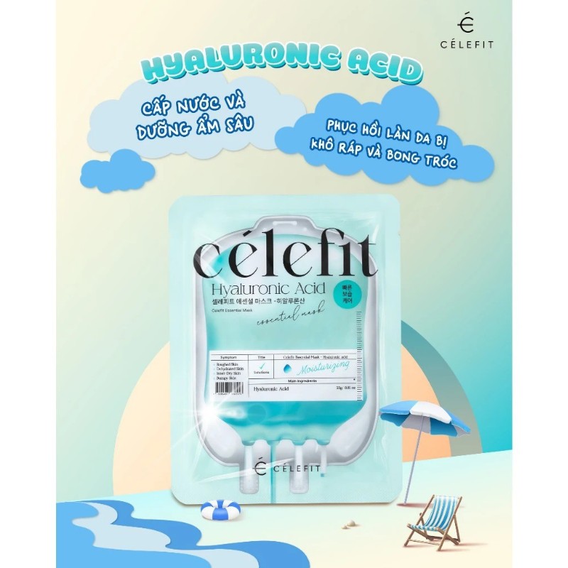 25692_sdfsdg-photoroom-2_20241109112321-1.jpg Mặt Nạ Cấp Ẩm Celefit Essential Mask Hyaluronic Acid 23g 10 Miếng - Dành Cho Da Khô Thiếu Ẩm - 8809497562525