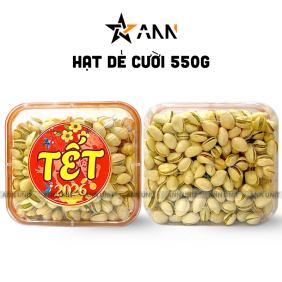 Hộp Hạt Dẻ Cười Hộp Vuông Tròn 500G Hộp Quà Tết 2026 - HDCHV500