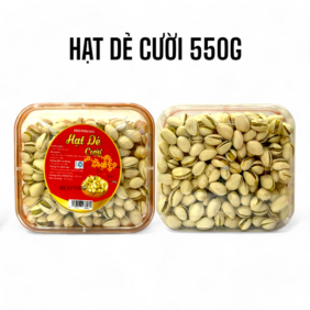 Hộp Hạt Dẻ Cười Hộp Chữ Nhật 550G Hộp Tết - HDCHV500