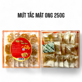 Hộp Mứt Tắc Mật Ong Ngôi Sao Nhỏ 250G Hộp Tết - MTMONSN250