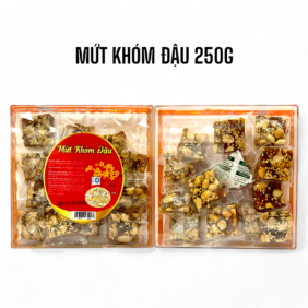 Hộp Mứt Khóm Đậu Ngôi Sao Nhỏ 250G Hộp Tết - MKDNSN250