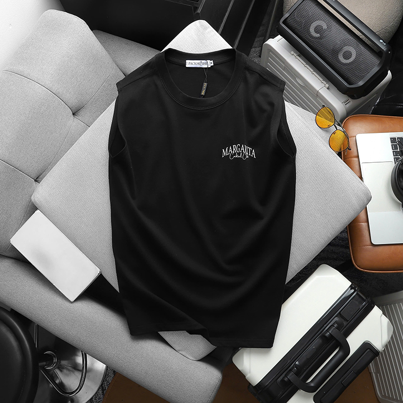 25779_z5985119017202-0e36f655768fc2131f4adf2d9ee61716_20241118103720-1.jpg Áo Thun Ba Lỗ Nam Pack Horse In Chữ Margarita Cocktail Club Cao Cấp - AB524