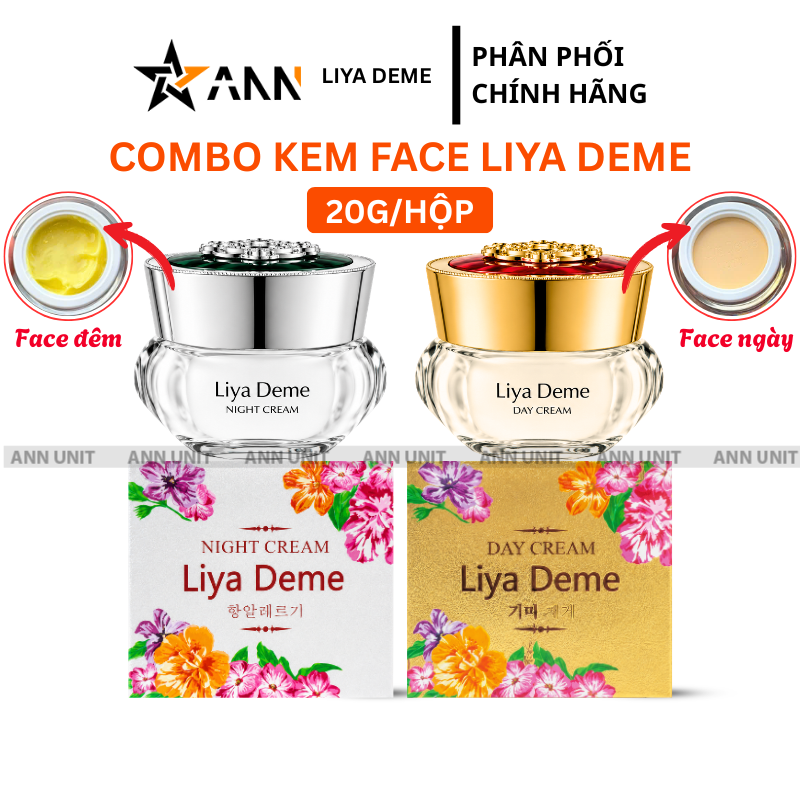 25788_1_20260610194300.png Combo Kem Face Liya Deme Dưỡng Da Ban Ngày & Ban Đêm Dành Cho Da Lão Hóa 20g Phiên Bản Mới - CKFLND