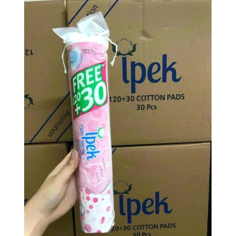 Bông Tẩy Trang Ipek Mềm Mại Cho Da 150 Miếng Bông Tẩy Trang Ipek Mềm Mại Cho Da 150 Miếng